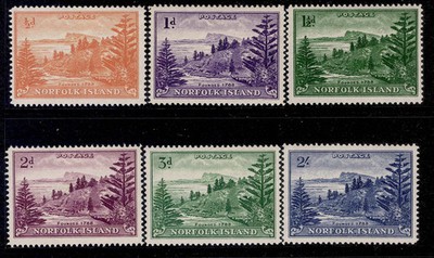 australia-christmas-island-qeii-sg1a-12-1956-59-white-paper-collection-nh-mint