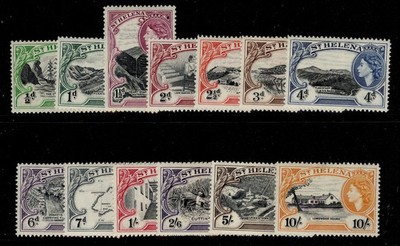 st-helena-qeii-sg153-165-1953-59-complete-set-nh-mint-cat-100