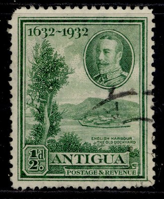 antigua-gv-sg81-d-green-fine-used
