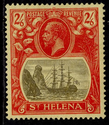 st-helena-gv-sg109-2s-6d-grey-red-yellow-m-mint-cat-24
