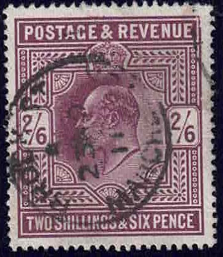 edvii-sg-317-dark-purple-superb-colour-fine-used