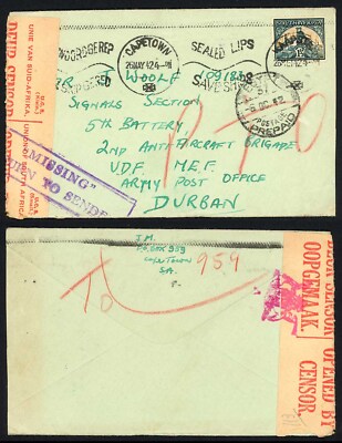 egypt-1942-missing-return-to-sender