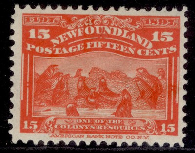 canada-newfoundland-qv-sg75-15c-bright-scarlet-m-mint-cat-27