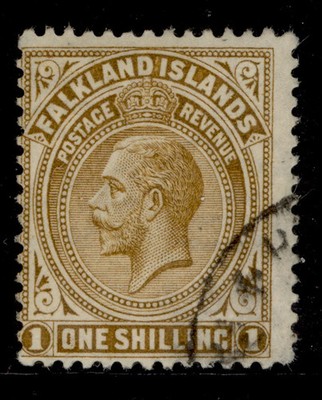 falkland-islands-gv-sg79-1s-deep-ochre-used-cat-50