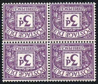 sgd60wi-3d-postage-dues-block-4-wmk-crowns-sideways-inverted-u-m-cat-340-pounds