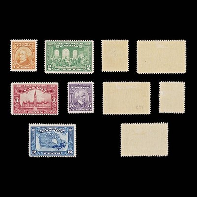 9575-canada-sg266-270-set-of-5-1927-sc-141-145-mi118-122-mint-mlh-c55