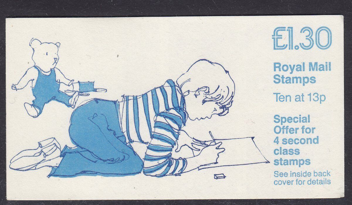 fl11a-1987-jolly-postman-folded-booklet-good-perfs-no-cylinder