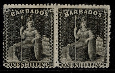 barbados-qv-sg61-1873-1s-black-wmk-large-star-clean-cut-perf-pair-m-mint