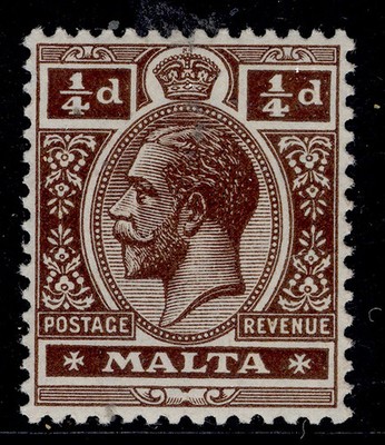 malta-gv-sg69a-d-deep-brown-nh-mint