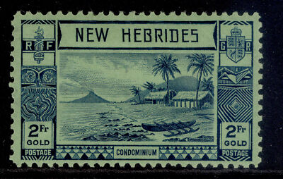 new-hebrides-gvi-sg61-2f-blue-green-m-mint-cat-30