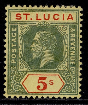 st-lucia-gv-sg105-5s-green-red-pale-yellow-m-mint-cat-65