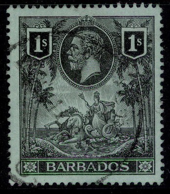 barbados-gv-sg178-1s-black-green-fine-used-cat-30