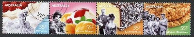 australia-sg3189a-2009-not-just-desserts-australian-desserts-strip-of-4-fine-us