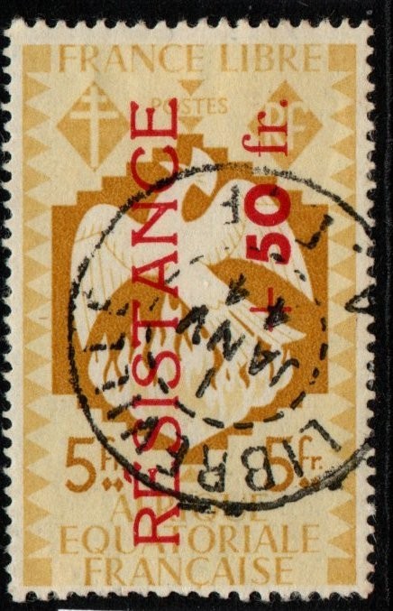 french-equatorial-africa-sg204-1944-5f-50f-french-aid-fund-fine-used