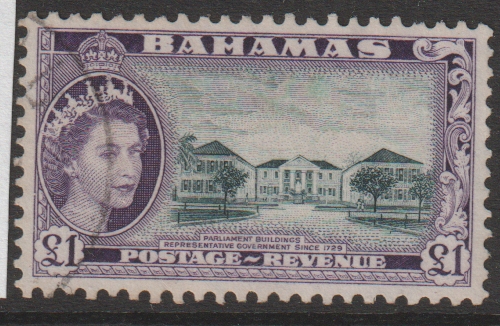 bahamas-qeii-1954-1-fu-sg-216-cat-9-50-free-post-free-returns