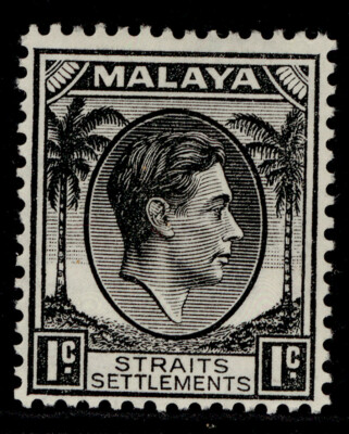 malaysia-straits-settlements-gvi-sg278-1c-black-m-mint-cat-14