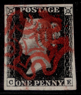 gb-qv-sg2-1d-black-plate-4-fine-used-cat-425-red-mx-ce
