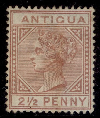 antigua-qv-sg22-2d-red-brown-unused-cat-190
