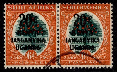 kenya-uganda-tanganyika-gvi-sg153-20c-on-6d-green-vermilion-fine-used