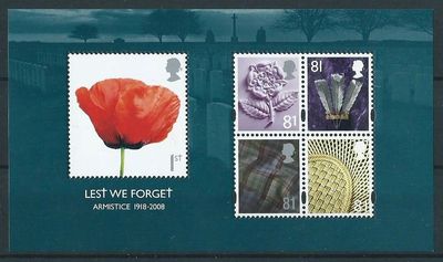 ms2886-2008-lest-we-forget-miniature-sheet-unmounted-mint