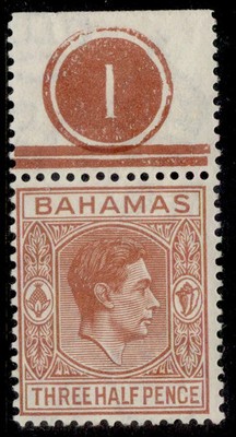 bahamas-gvi-sg151a-1d-pale-red-brown-nh-mint-control-plate-1