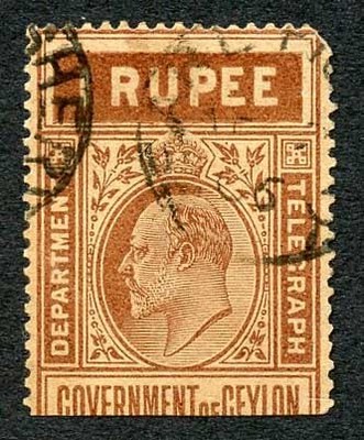 ceylon-telegraph-sgt174-1r-toned-pearl-fishery-while-at-marichchukaddi