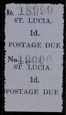 st-lucia-gv-sg-d1-1d-black-blue-unused-cat-22-pair