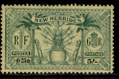 new-hebrides-gvi-sg51-5s-6-25fr-green-yellow-m-mint-cat-18