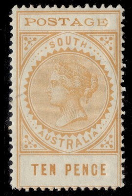 australia-south-australia-edvii-sg274-10d-dull-yellow-m-mint-cat-22