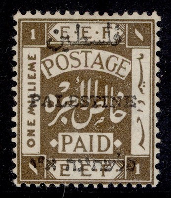 palestine-gv-sg30-1m-sepia-m-mint