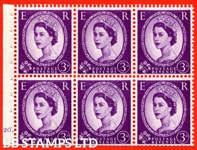 sg-615-sb100-3d-deep-lilac-an-unmounted-mint-cylinder-booklet-pane-of-b89181