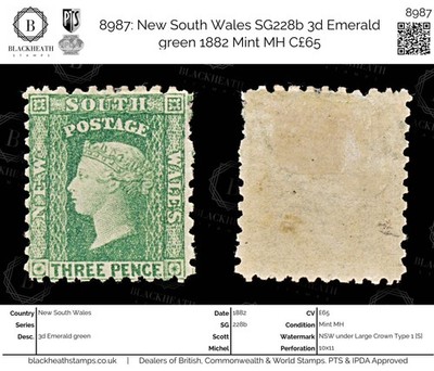 8987-new-south-wales-sg228b-3d-emerald-green-1882-mint-mh-c65