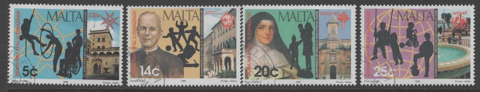 malta-sg1008-11-1996-anniversarys-used