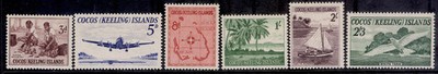 australia-cocos-keeling-island-qeii-sg1-6-1963-complete-set-nh-mint-cat-35
