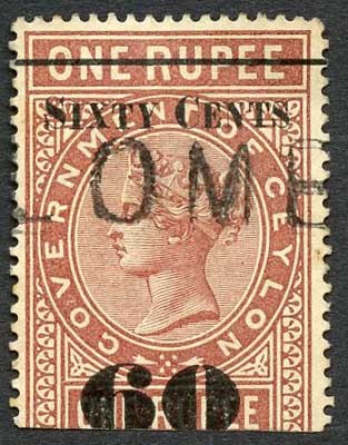 ceylon-telegraph-sgt75-60c-on-1r-red-brown-type-70-cat-5-pounds