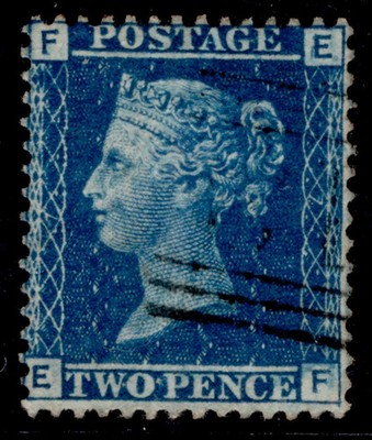 gb-qv-sg45-2d-blue-plate-7-fine-used-cat-50-ef
