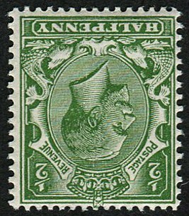 d-sg-354-variety-deep-dull-yellow-green-u-m-wmk-inv-rev-pristine