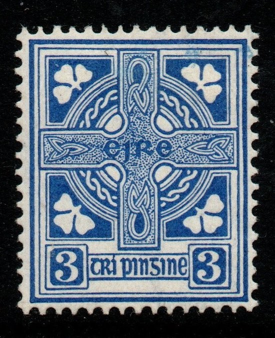 ireland-sg76-1923-3d-ultramarine-mtd-mint