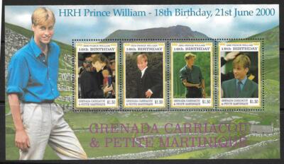 grenada-grenadines-sg2997a-2000-18th-birthday-of-prince-william-sheetlet-mnh