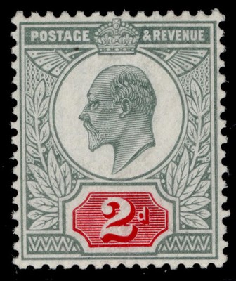 gb-edvii-sg229-spec-m12-2-2d-dull-blue-green-carmine-c-lh-mint-cat-90