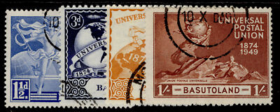 basutoland-gvi-sg38-41-anniversary-of-upu-set-fine-used