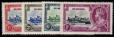 st-helena-gv-sg124-127-1935-silver-jubilee-set-m-mint-cat-38