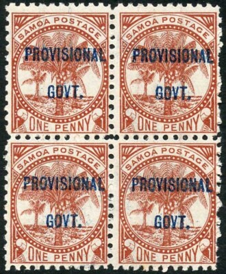 samoa-sg91-1d-chestnut-opt-provisional-govt-u-m-block