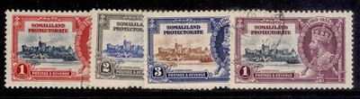 somaliland-protectorate-gv-sg86-89-1935-silver-jubilee-set-fine-used-cat-70