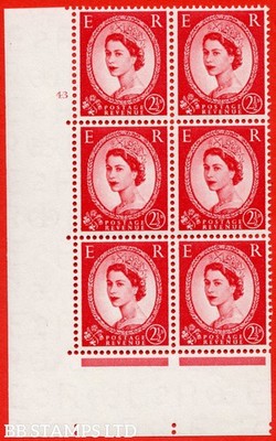 sg-544-s52-2d-carmine-red-an-unmounted-mint-cylinder-block-of-6-b70635