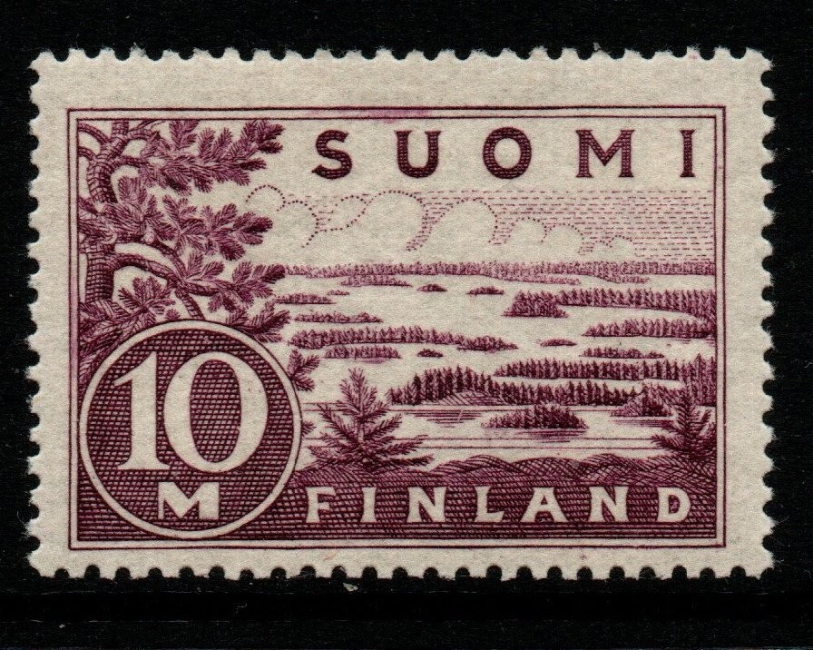 finland-sg276a-1932-10m-reddish-purple-mnh