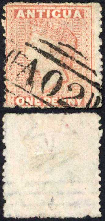 antigua-sg6-1d-dull-rose-rough-perf-14-to-16-wmk-star
