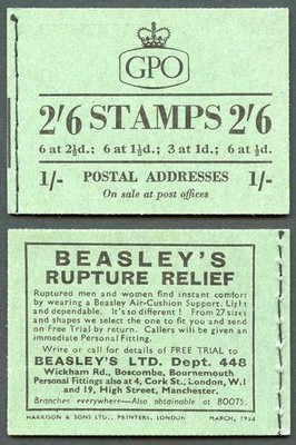sgf15-2-6-gpo-wilding-booklet-march-1954-ppr-15mm