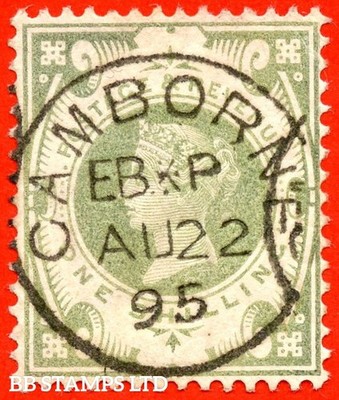 sg-211-k40-1-1-dull-green-a-fine-22nd-august-1895-camborne-cd-b80151