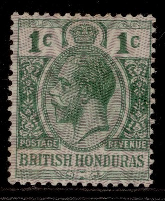 british-honduras-gv-sg111a-1c-yellow-green-lh-mint-cat-14